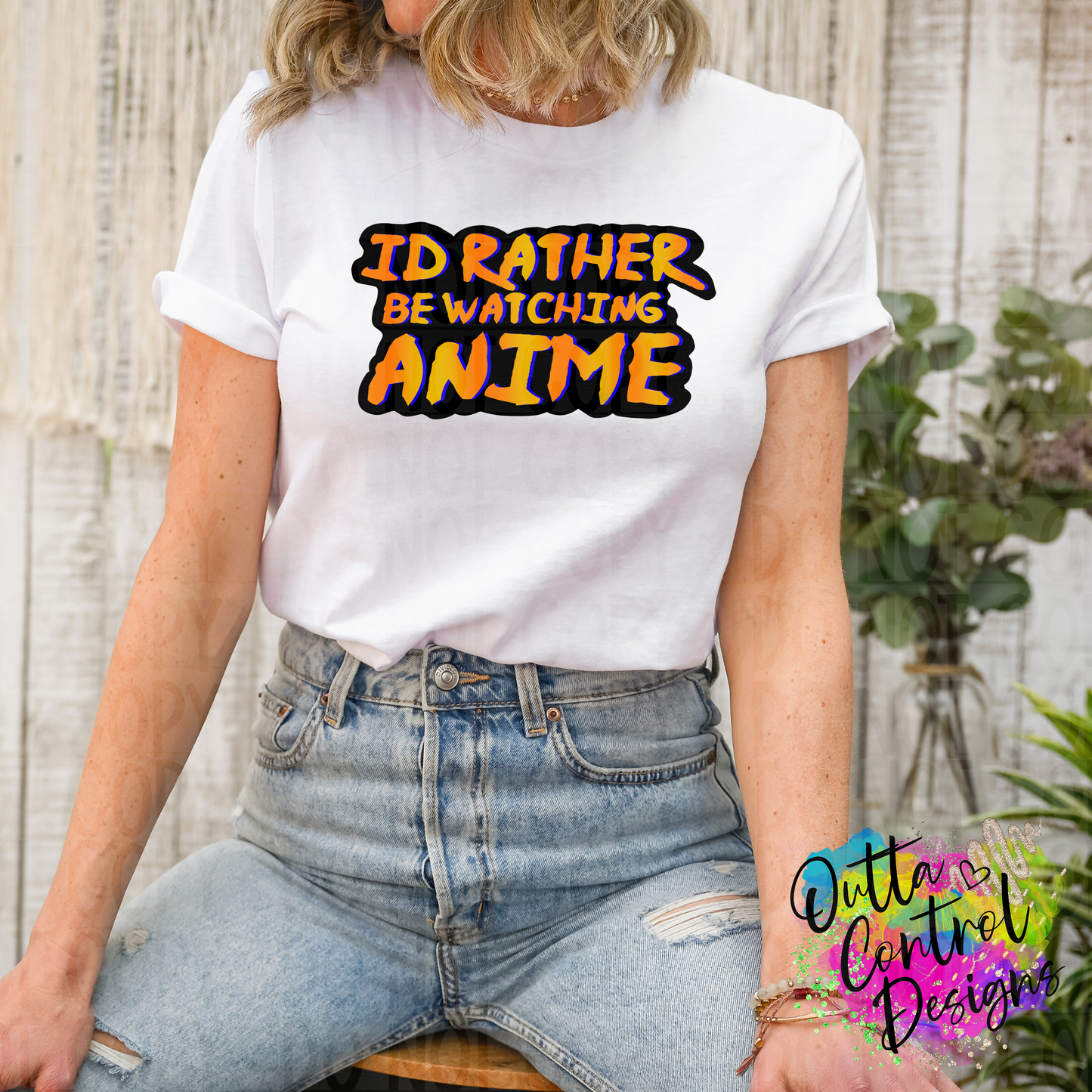 Anime Ready To Press Sublimation and DTF Transfer