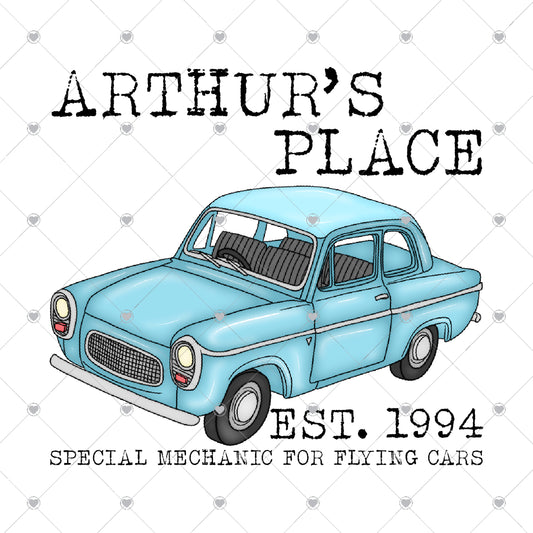 Arthur's Place Ready To Press Sublimation and DTF Transfer