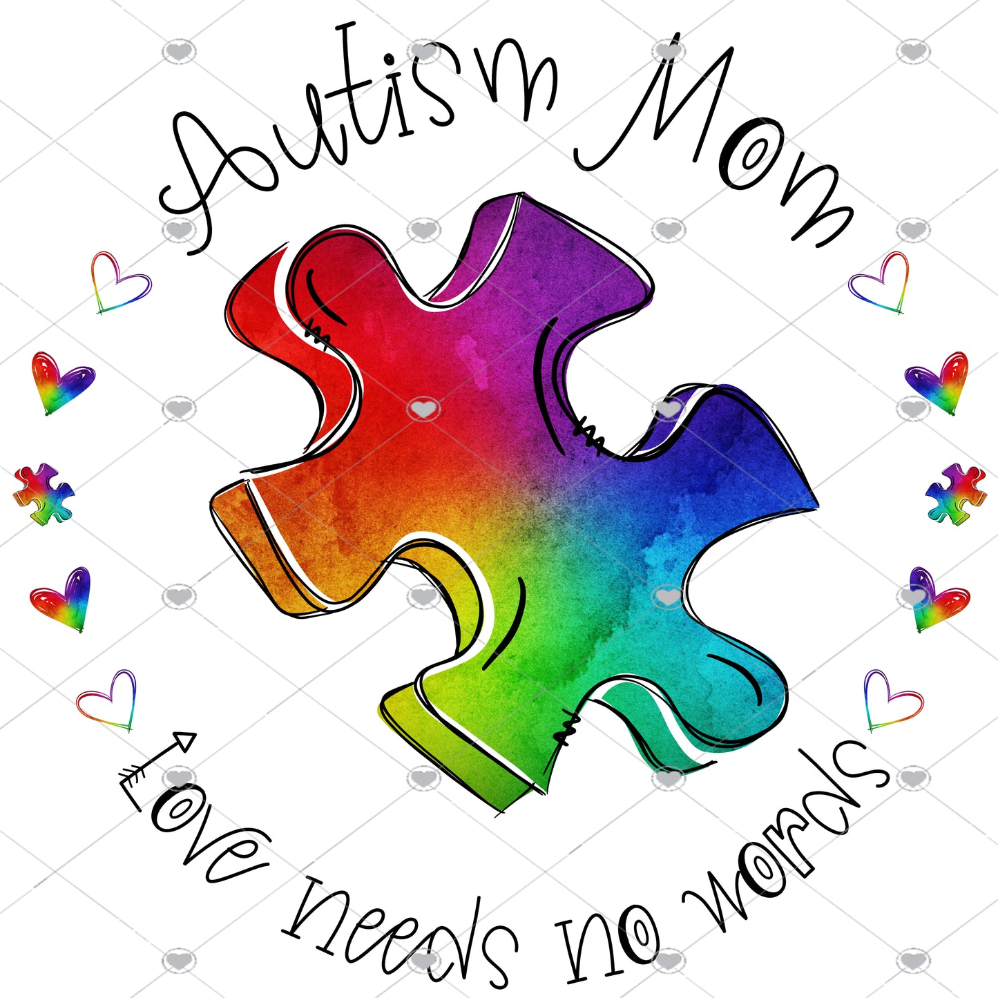 Autism Mom Love Needs No Words