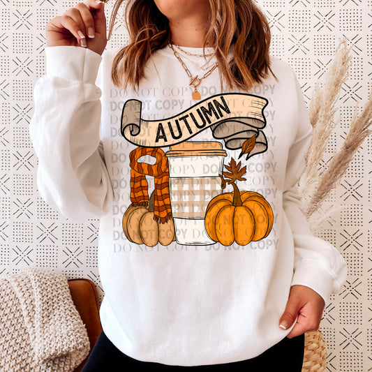 Autumn Ready to Press Sublimation and DTF Transfer