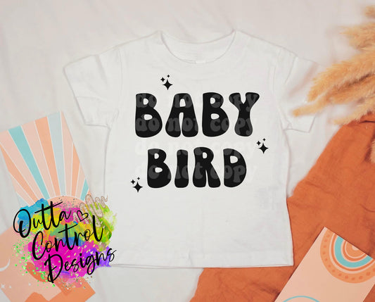 Baby Bird Ready To Press Sublimation and DTF Transfer