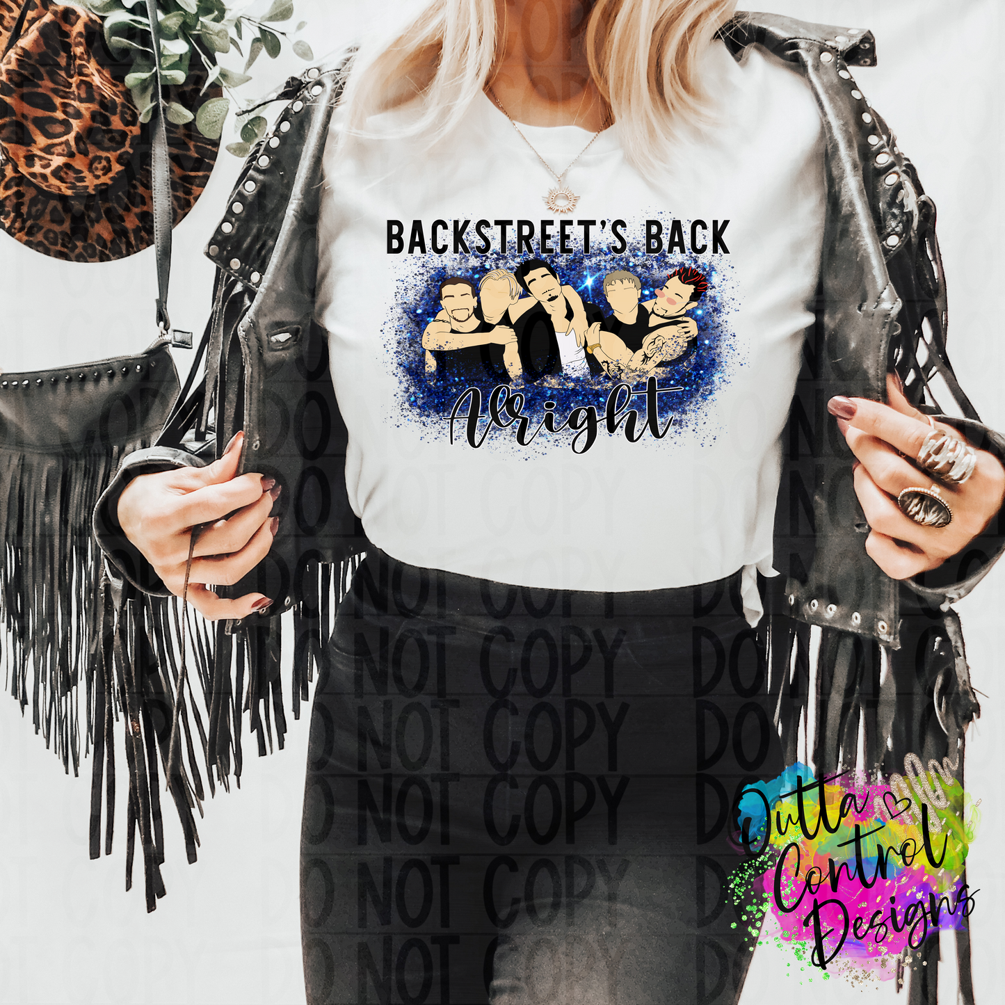 Boy Band | Back Ready To Press Sublimation and DTF Transfer