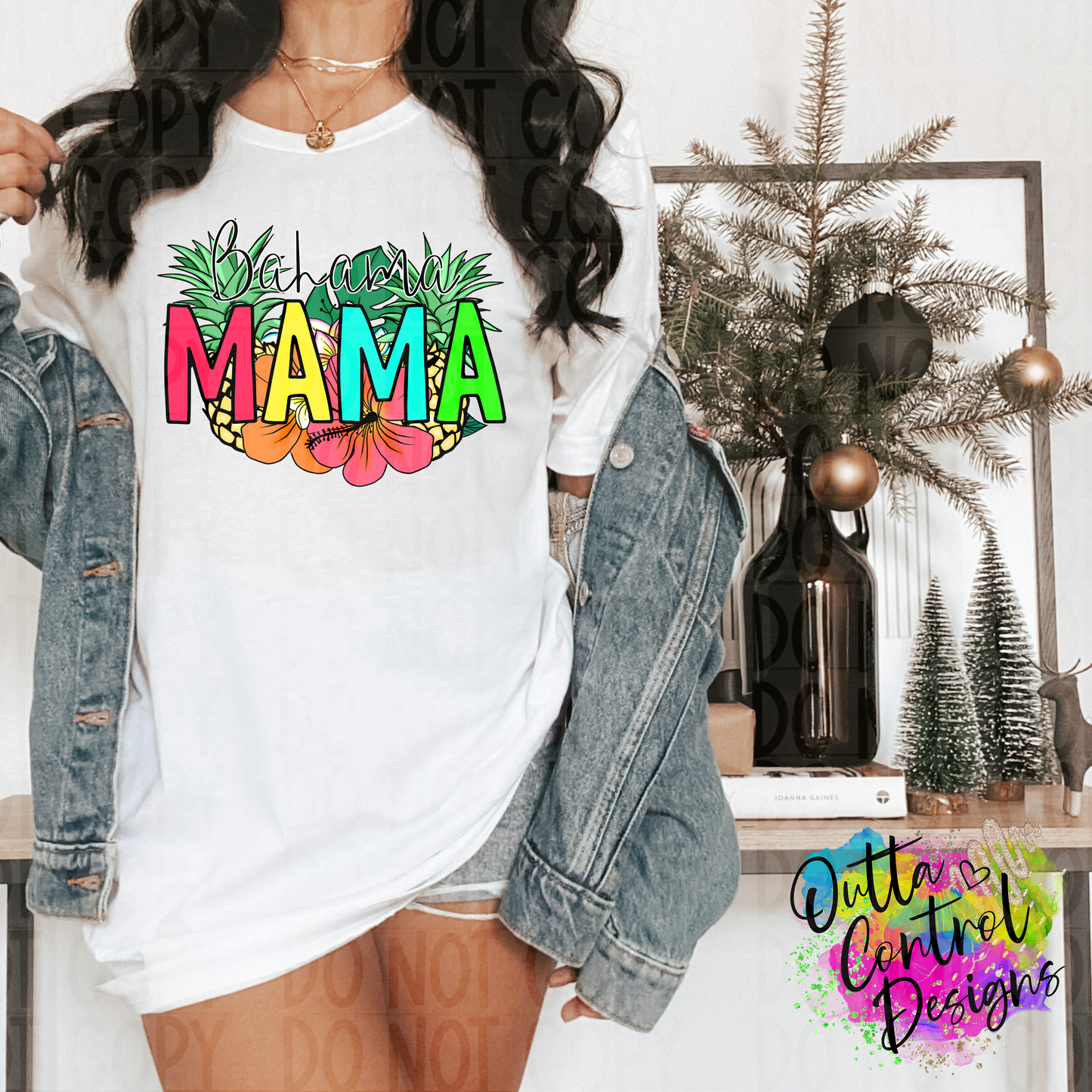 Bahama Mama Ready To Press Sublimation and DTF Transfer