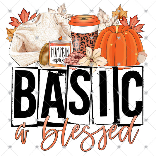 Basic and blessed Ready To Press Sublimation and DTF Transfer