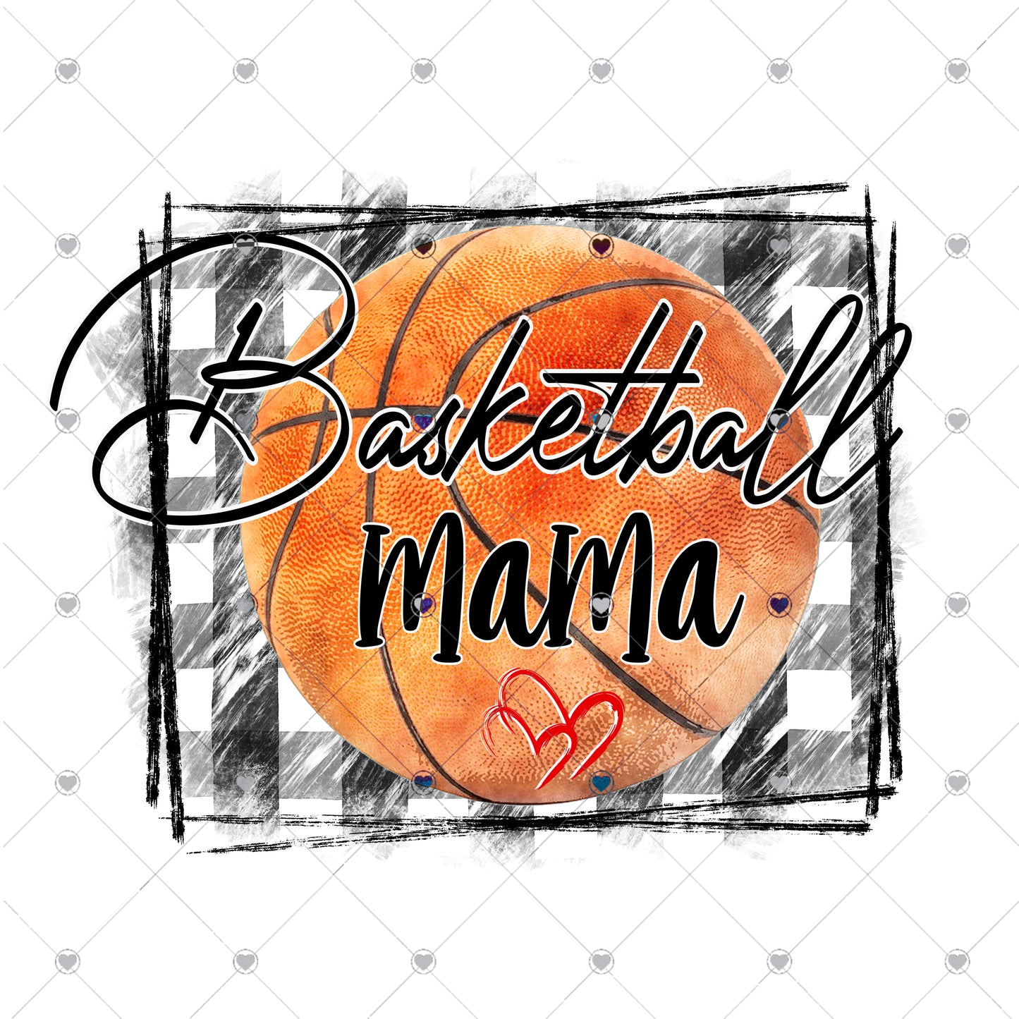 Basketball Mama Ready To Press Sublimation Transfer