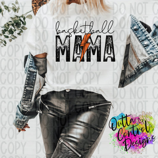 Basketball Mama Ready To Press Sublimation and DTF Transfer