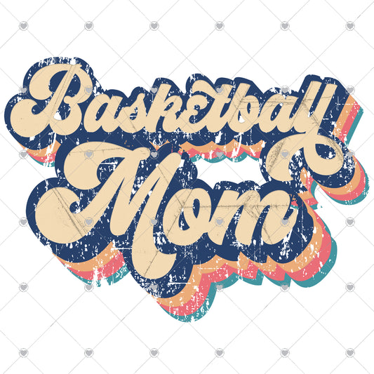 Basketball Mom Ready To Press Sublimation and DTF Transfer