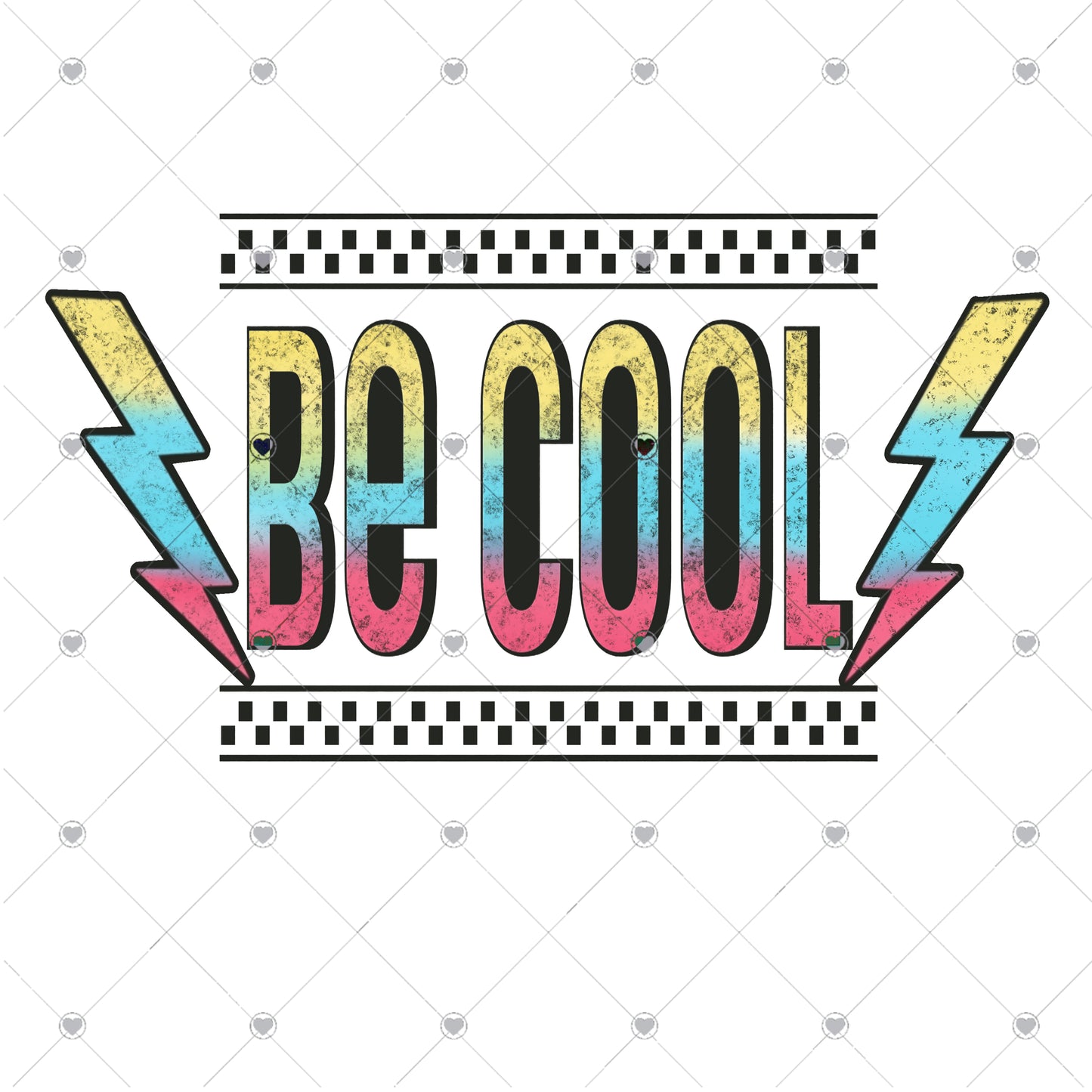 Be Cool Ready To Press Sublimation Transfer