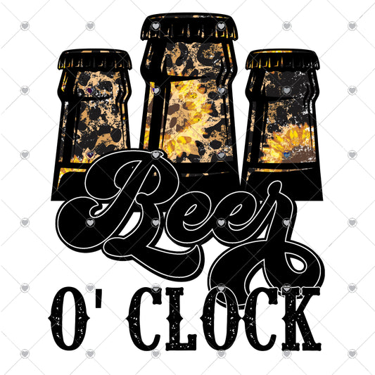 Beer O'Clock Ready To Press Sublimation Transfer