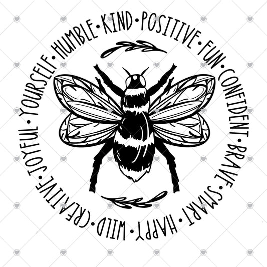 Bee Something Ready To Press Sublimation and DTF Transfer