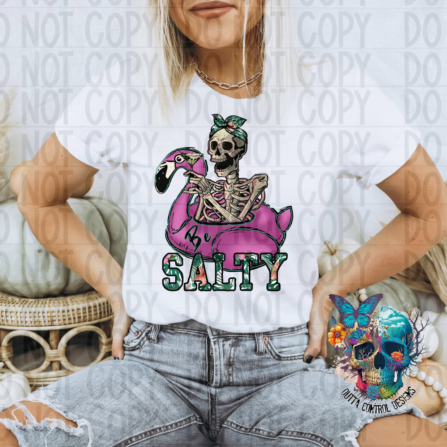 Be Salty Skeleton
