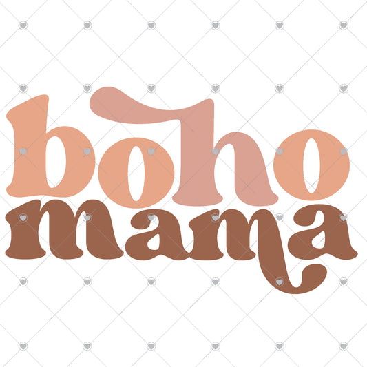 Boho Mama Ready To Press Sublimation and DTF Transfer