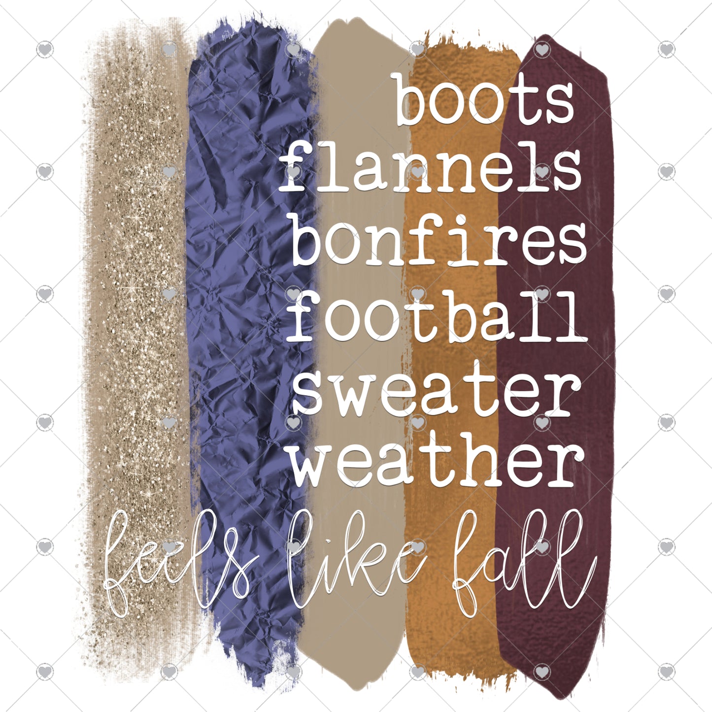 Boots Flannels Bonfires Football Ready To Press Sublimation and DTF Transfer