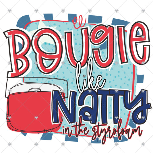 Bougie like natty Ready To Press Sublimation and DTF Transfer