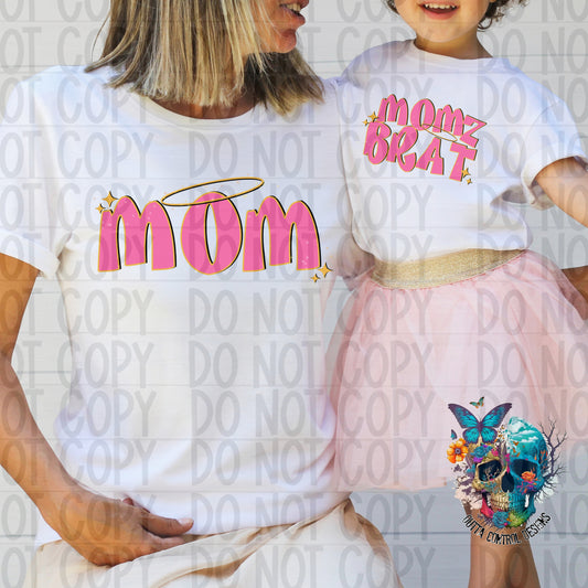 Mom and Mini Ready to Press Sublimation and DTF Transfer