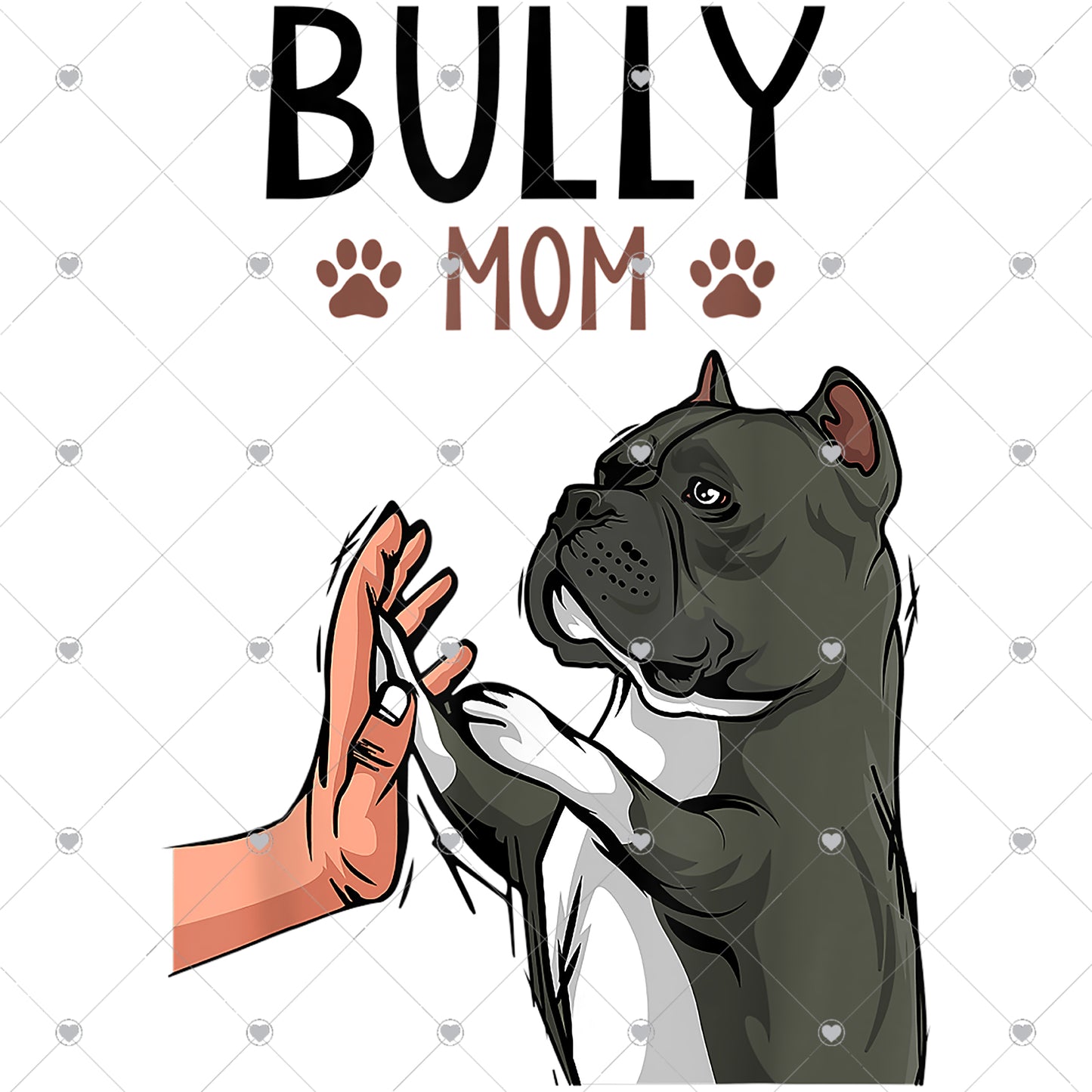 Bully Mom Ready To Press Sublimation and DTF Transfer