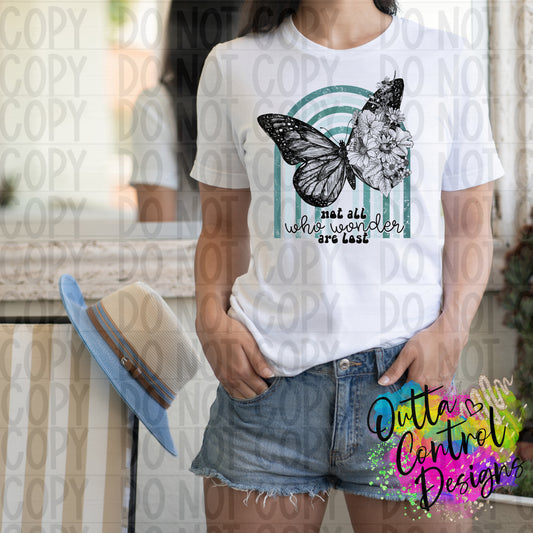 Butterfly Ready To Press Sublimation and DTF Transfer
