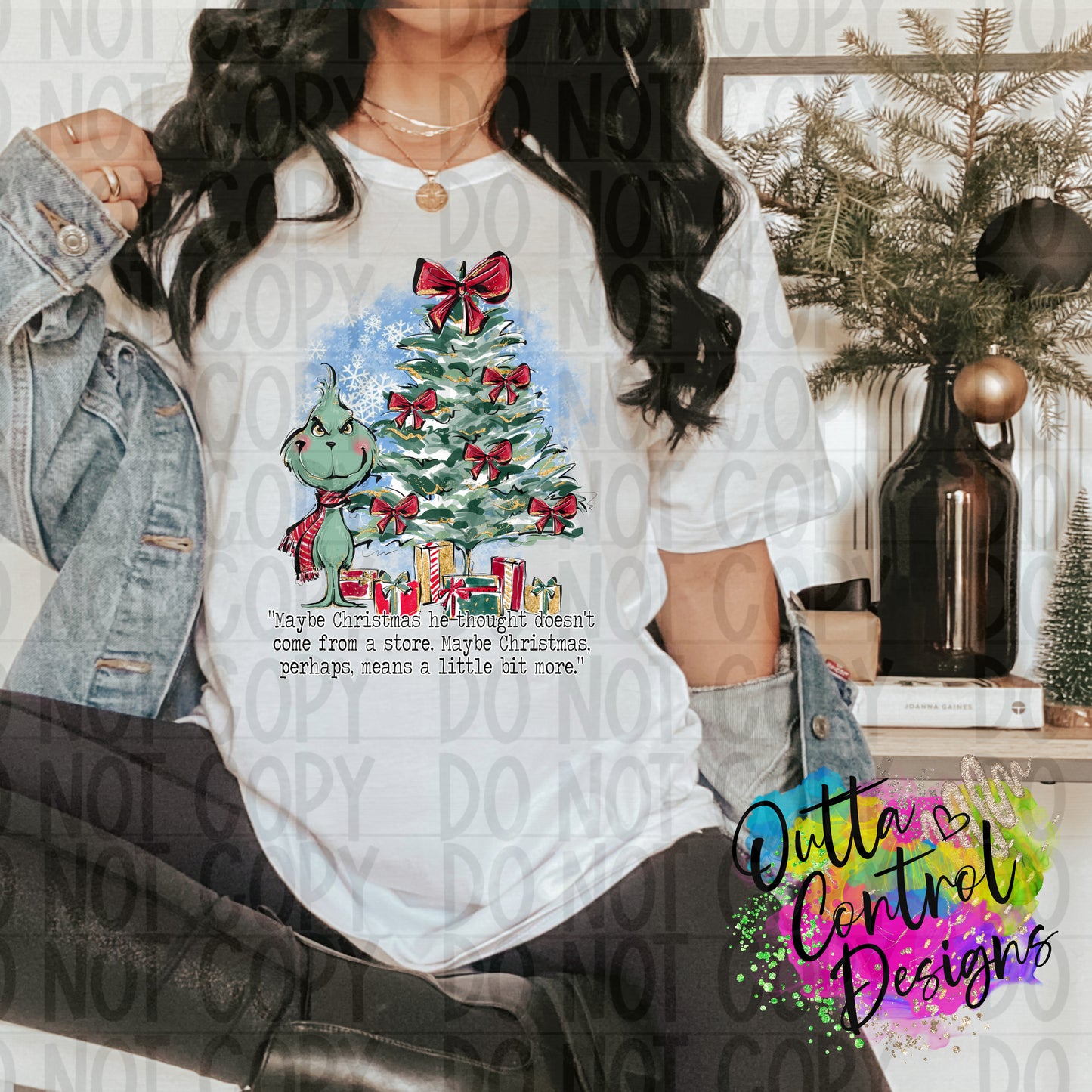 Christmas Ready to Press Sublimation and DTF Transfer