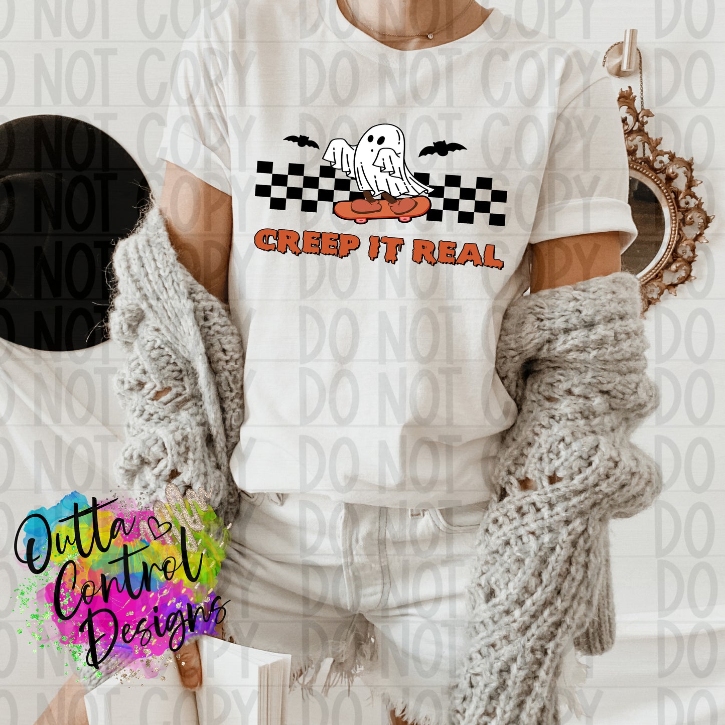 Creep It Real Ready To Press Sublimation and DTF Transfer