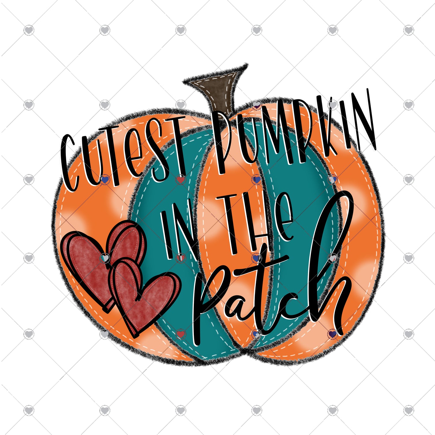 Cutest Pumpkin in the Patch Ready To Press Sublimation Transfer