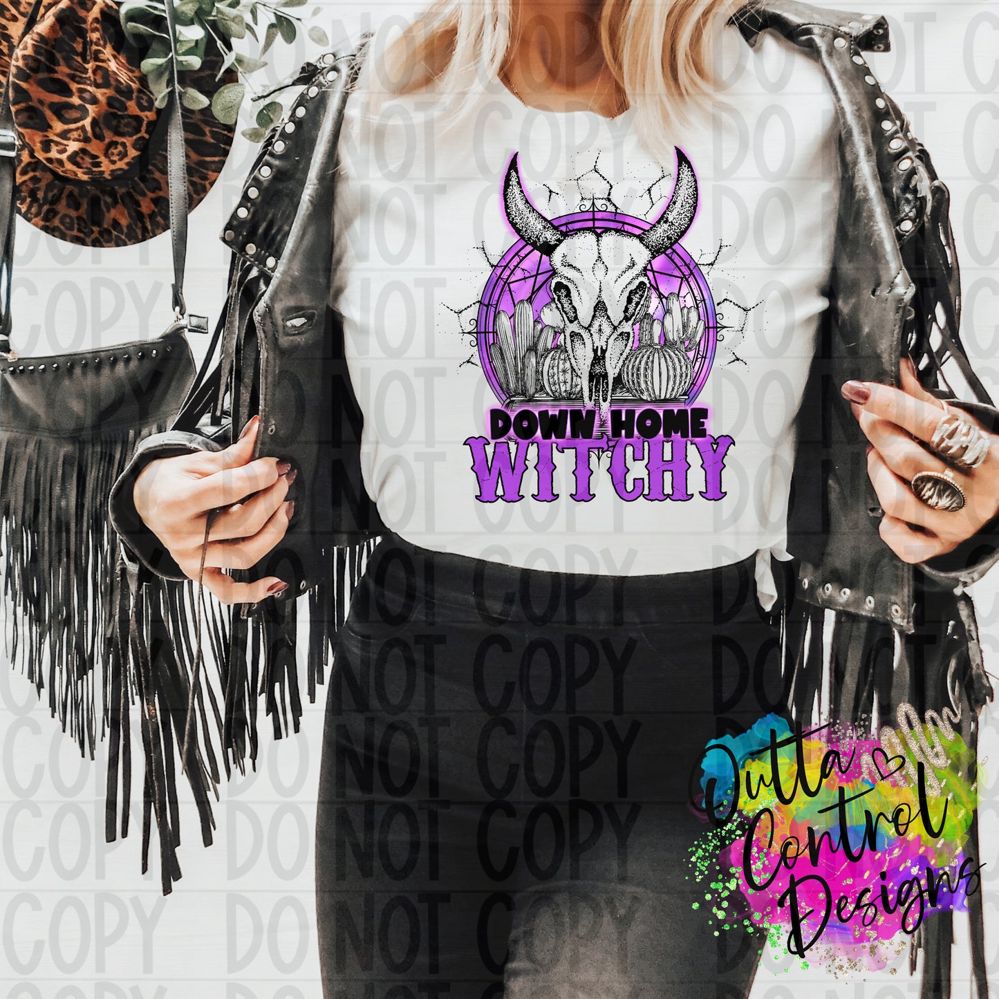 Down Home Witchy Ready to Press Sublimation and DTF Transfer