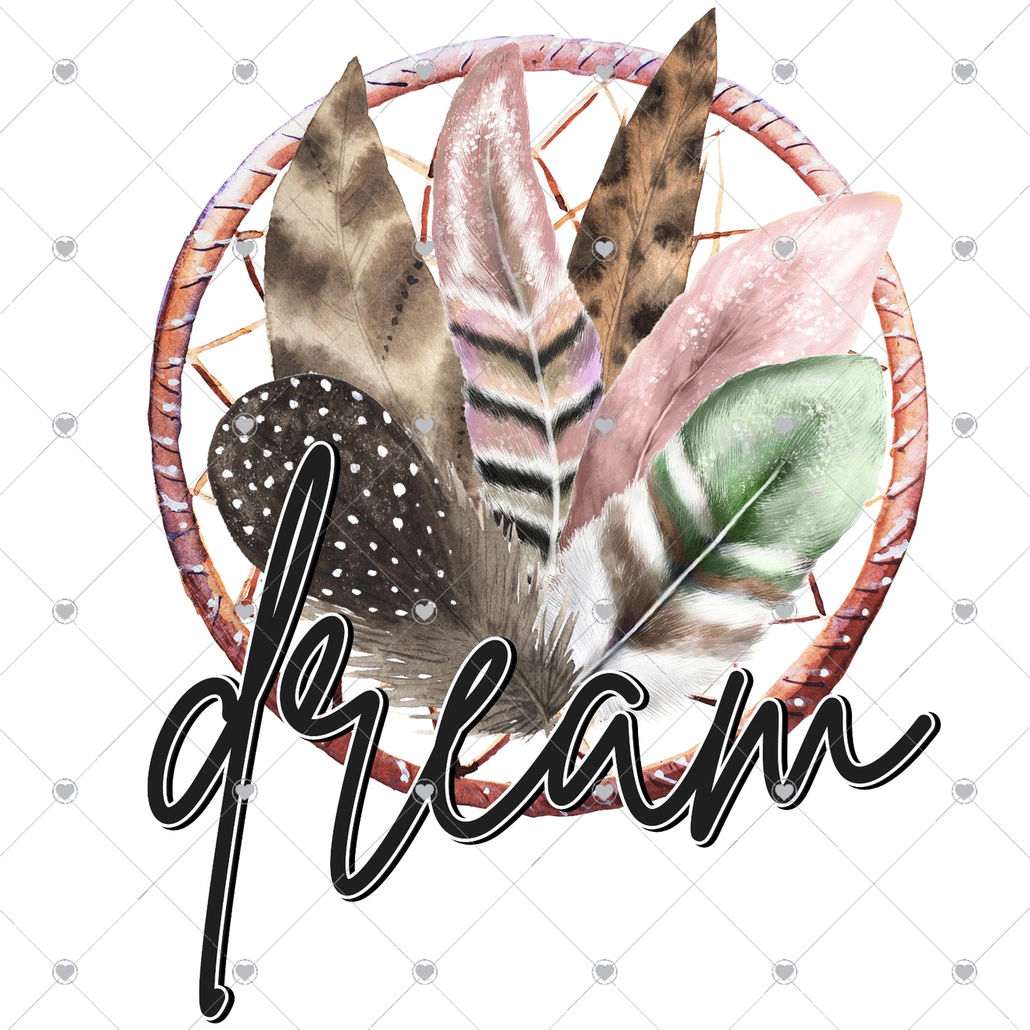 Dream | Dream Catcher Ready To Press Sublimation and DTF Transfer