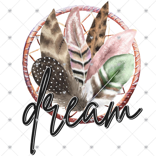 Dream | Dream Catcher Ready To Press Sublimation and DTF Transfer