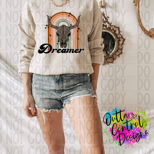 Dreamer Rustic Ready To Press Sublimation and DTF Transfer