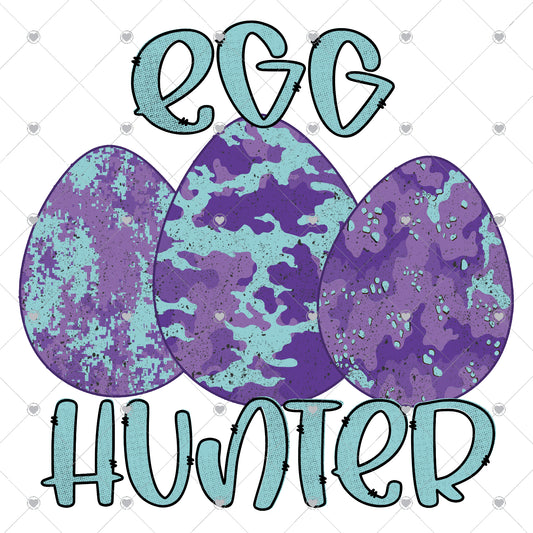 Egg Hunter Purple Ready To Press Sublimation and DTF Transfer