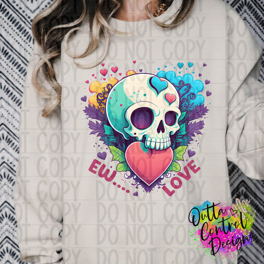 Ew Love Ready to Press Sublimation and DTF Transfer
