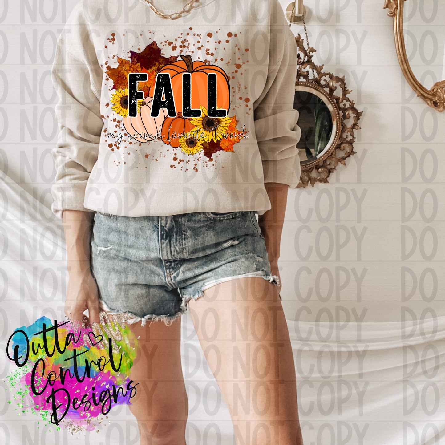 Fall So Hard Ready to Press Sublimation and DTF Transfer