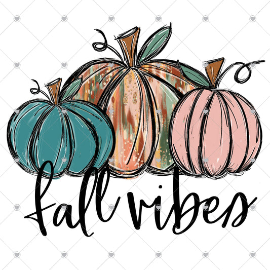 Fall Vibes 2 Ready To Press Sublimation and DTF Transfer