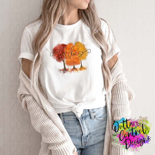 Fall Vibes Ready To Press Sublimation and DTF Transfer