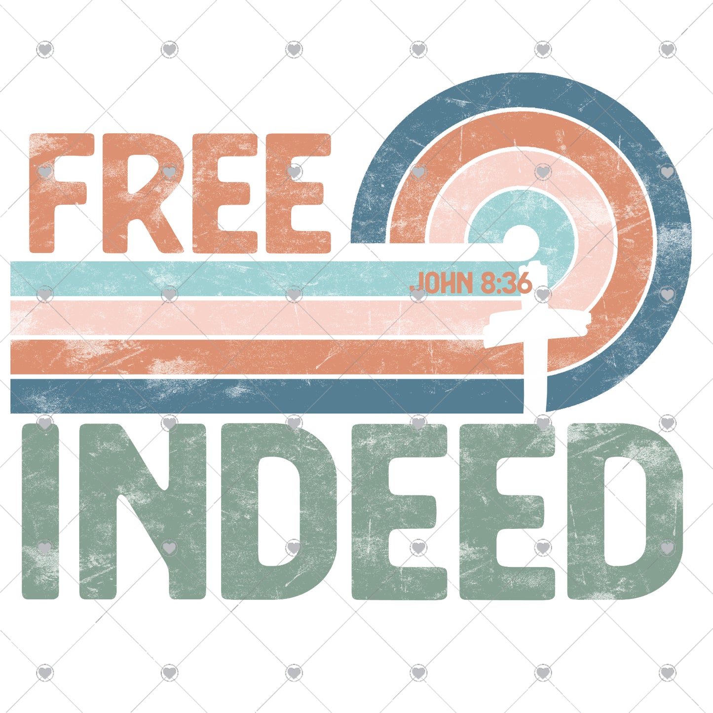 Free Indeed John 836 Ready To Press Sublimation and DTF Transfer