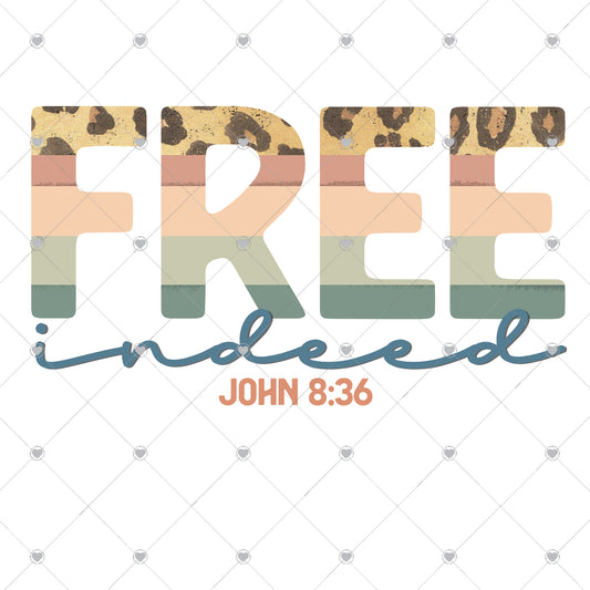 Free Indeed John 836 Leopard Ready To Press Sublimation and DTF Transfer