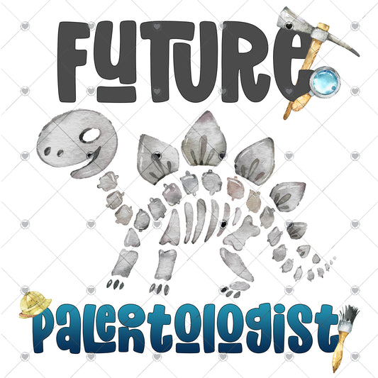 Future Paleontologist Ready To Press Sublimation Transfer
