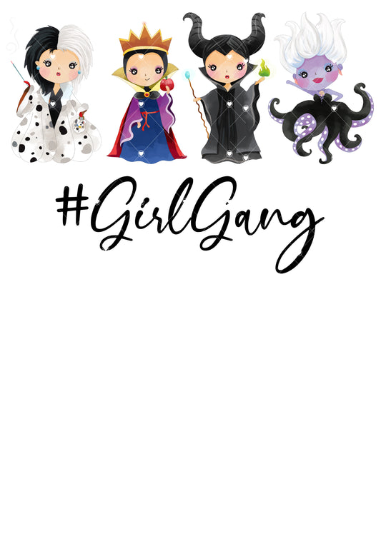 Girl Gang Ready to Press Sublimation and DTF Transfer