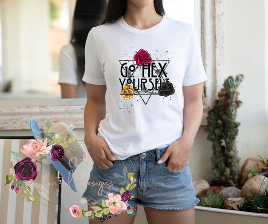 Go Hex Yourself Ready To Press Sublimation Transfer