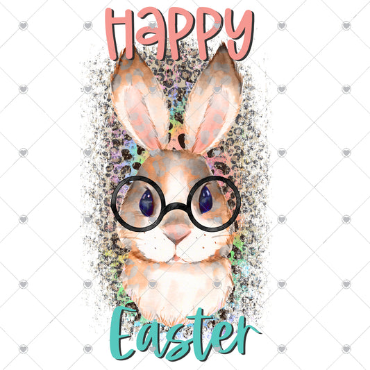 Happy Easter Bunny Ready To Press Sublimation and DTF Transfer
