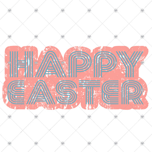 Happy Easter Ready To Press Sublimation and DTF Transfer