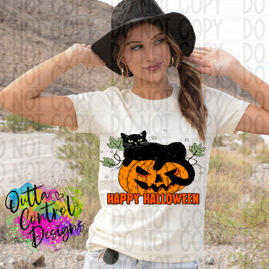 Happy Halloween Ready To Press Sublimation and DTF Transfer