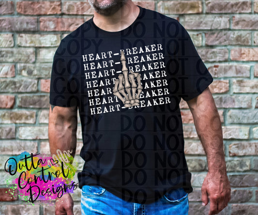Heartbreaker Ready to Press Sublimation and DTF Transfer