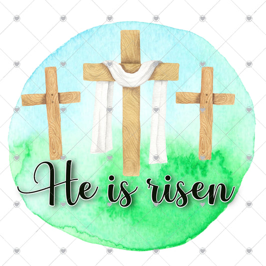 He is Risen Ready To Press Sublimation and DTF Transfer