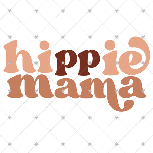 Hippie Mama Ready To Press Sublimation and DTF Transfer