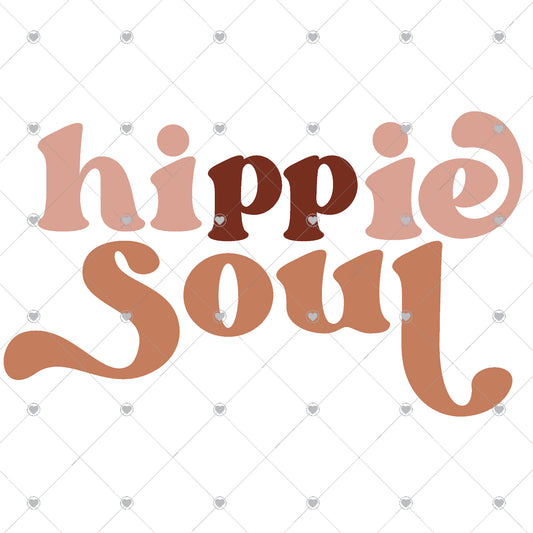 Hippie Soul Ready To Press Sublimation and DTF Transfer