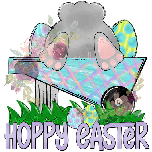 Hoppy Easter Ready To Press Sublimation Transfer