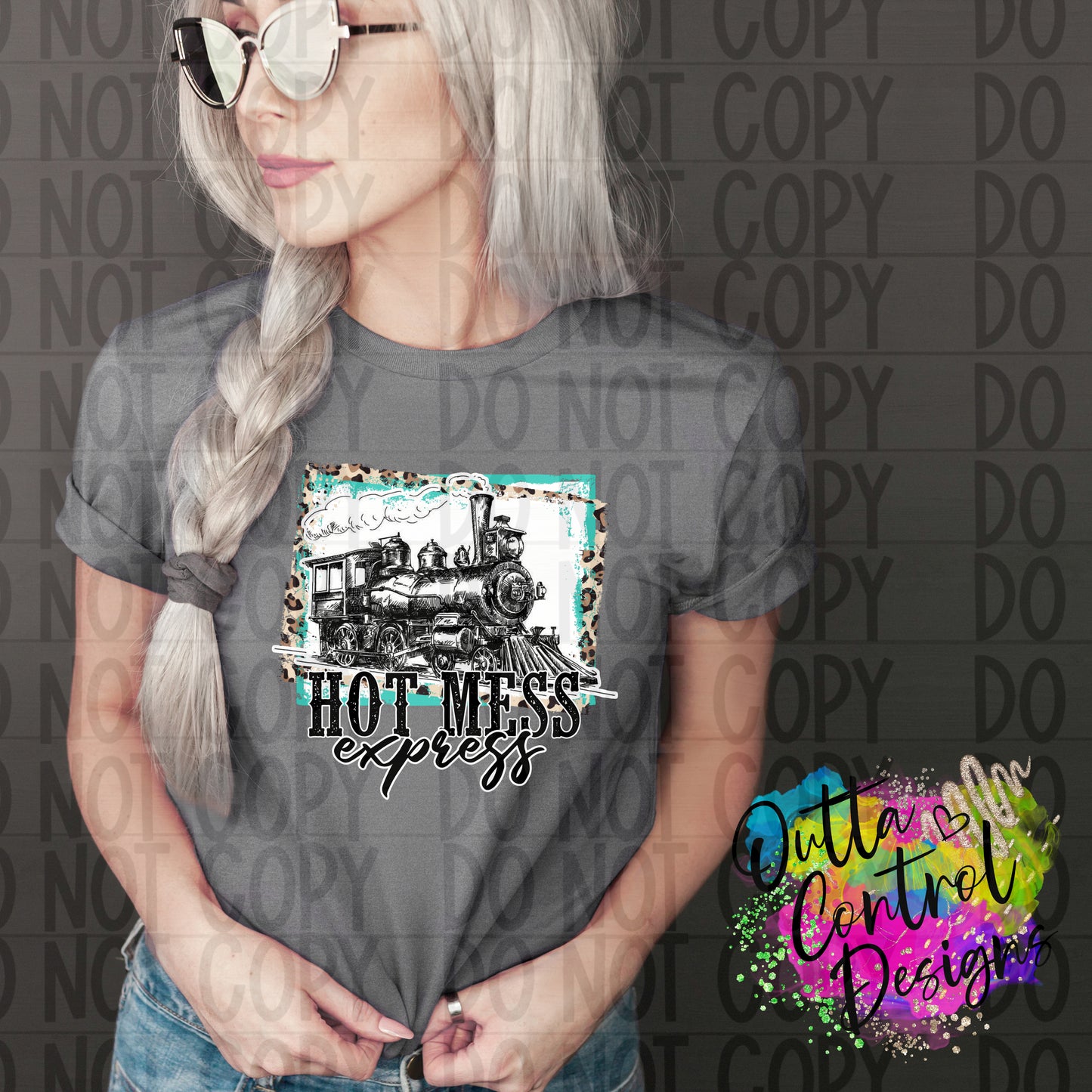 Hot Mess Express Ready to Press Sublimation and DTF Transfer