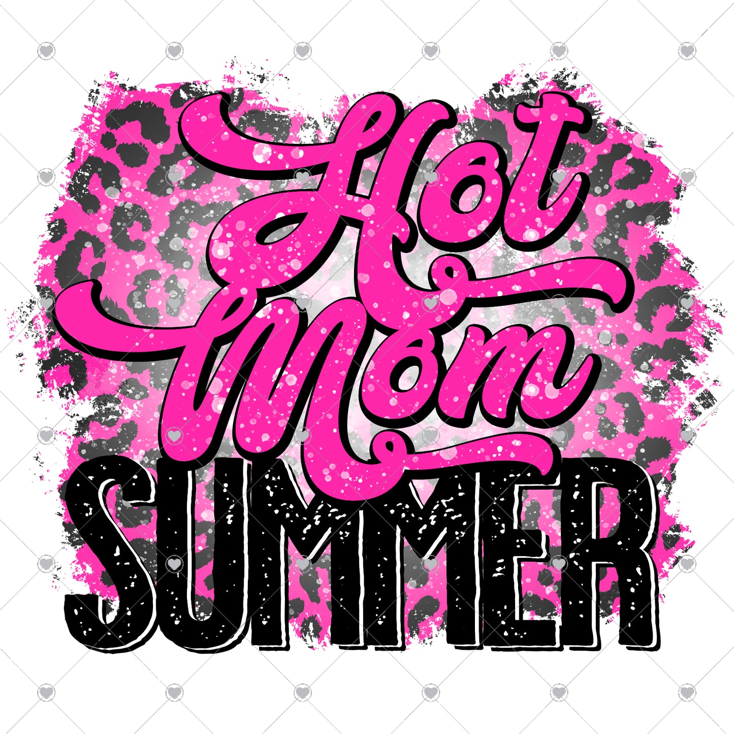 Hot Mom Summer Ready To Press Sublimation and DTF Transfer