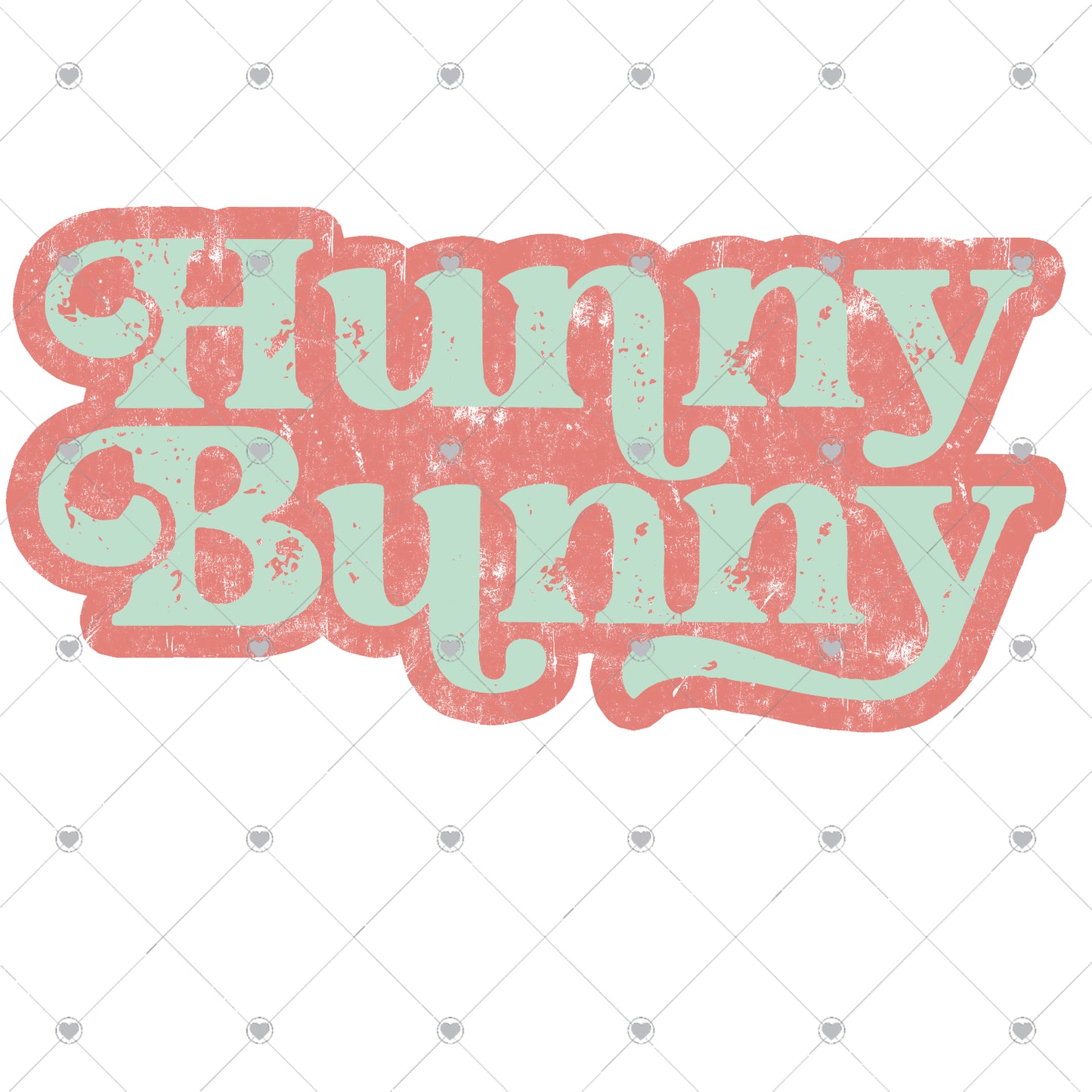 Hunny Bunny Ready To Press Sublimation and DTF Transfer