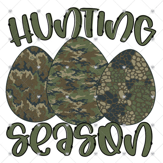 Hunting Season Camo Ready To Press Sublimation and DTF Transfer
